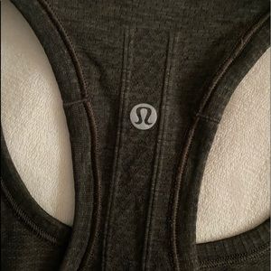 Dark green swiftly tech tank top